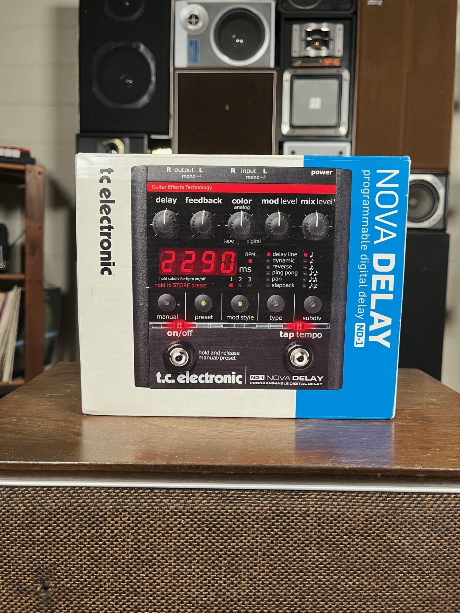 TC Electronic Nova Repeater Delay (pre-Behringer) w/Box - Pre-Owned