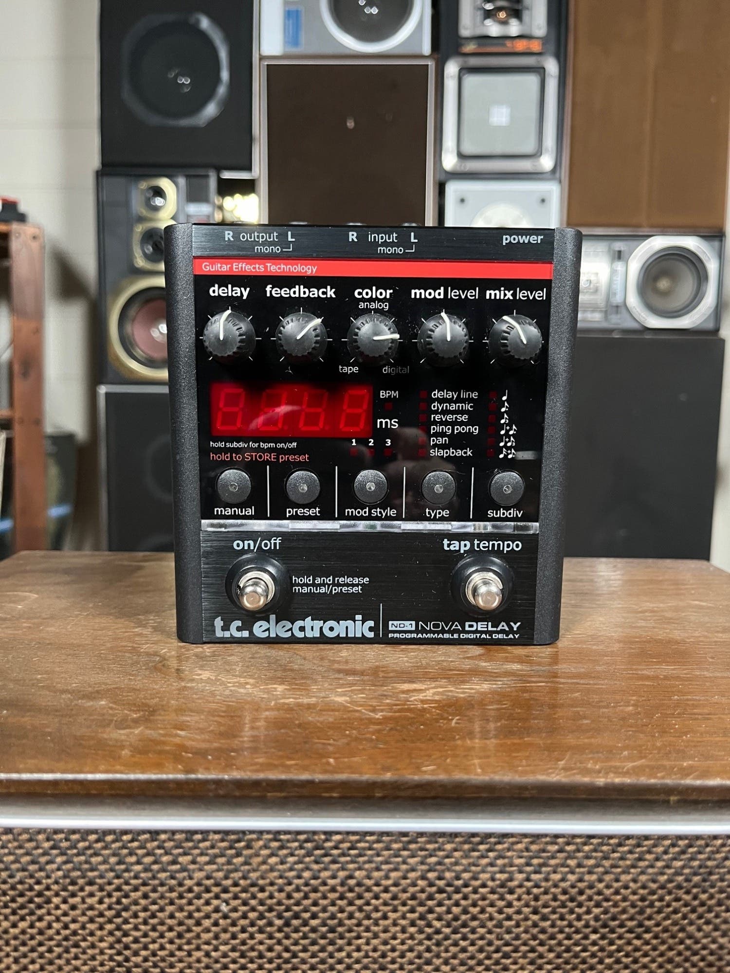 TC Electronic Nova Repeater Delay (pre-Behringer) w/Box - Pre-Owned