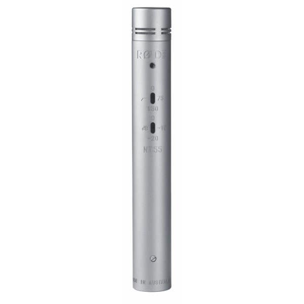 RODE NT55-S Small Diaphragm Condenser Microphone (Single)