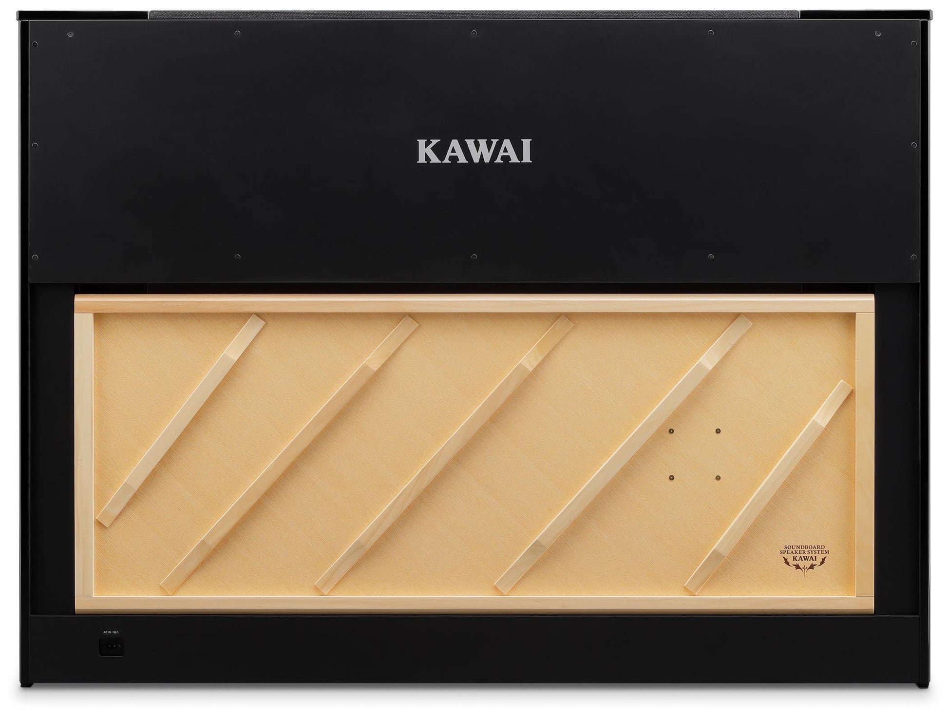 Kawai Novus NV6 Hybrid Digital Piano w/Matching Bench - Polished Ebony