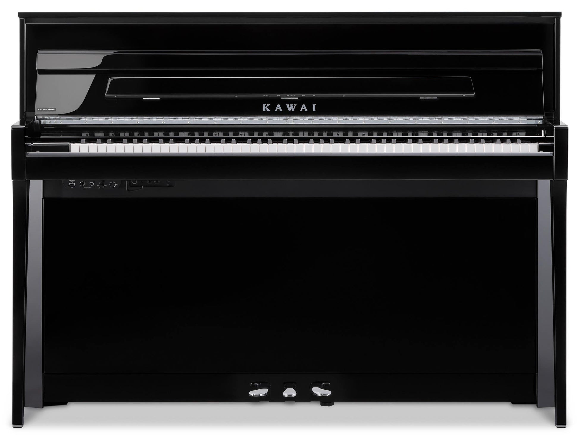 Kawai Novus NV6 Hybrid Digital Piano w/Matching Bench - Polished Ebony