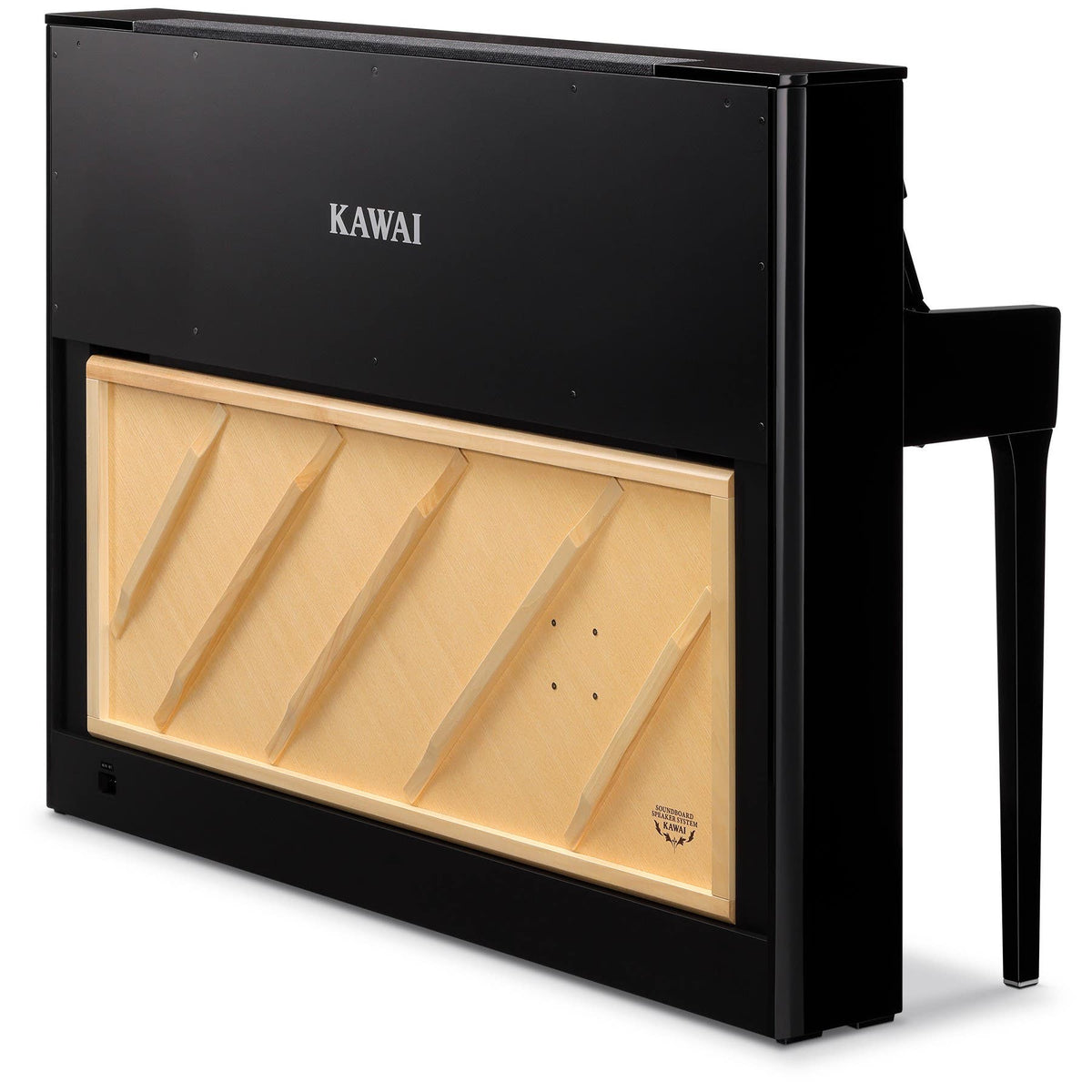 Kawai Novus NV6 Hybrid Digital Piano w/Matching Bench - Polished Ebony