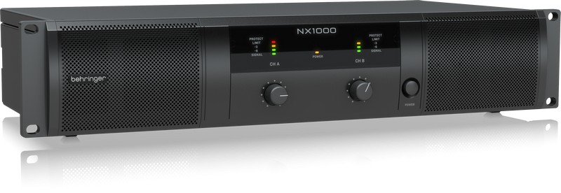 Behringer NX1000 1000w Power Amplifier with SmartSense