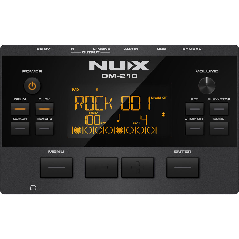 NU-X DM210 Portable 8-Piece Electronic Drum Kit