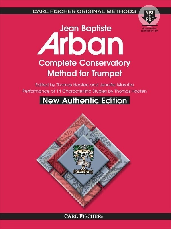 Arban Complete Conservatory Method for Trumpet BK/MP3/PDF Carl Fisher Edition