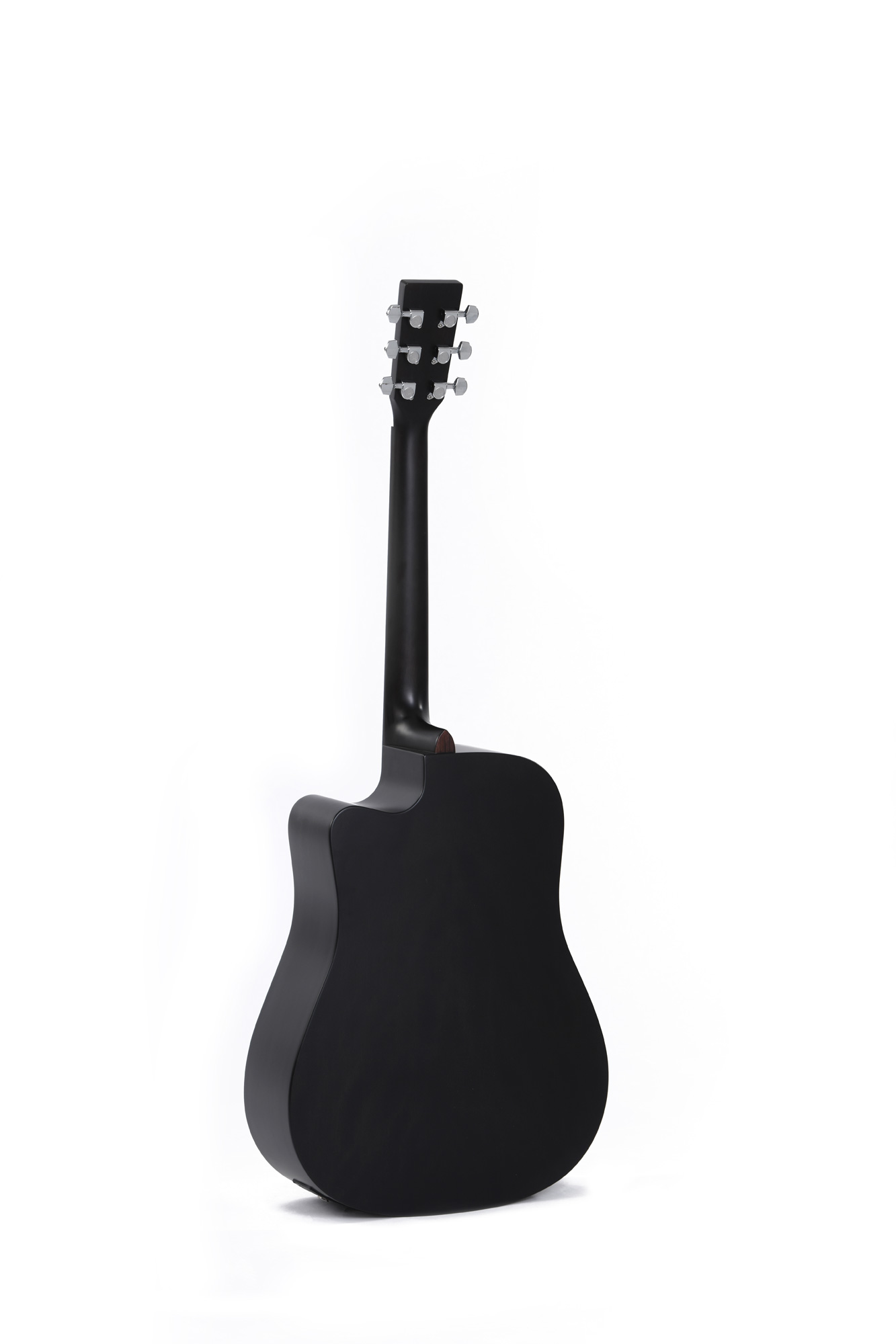 Sigma DMCE-BKB Dreadnaught Acoustic Electric Guitar - Black Burst