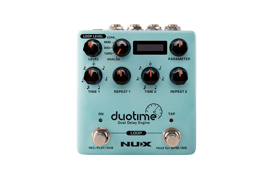 NUX NDD-6 DuoTime Stereo Delay Pedal