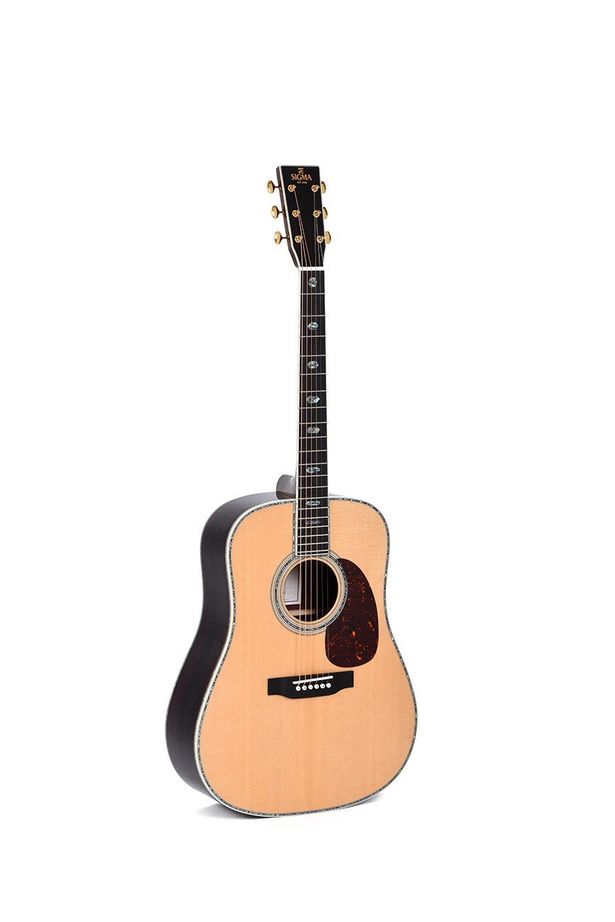 Sigma SDR-45 14-Fret Electric Acoustic Dreadnought Guitar