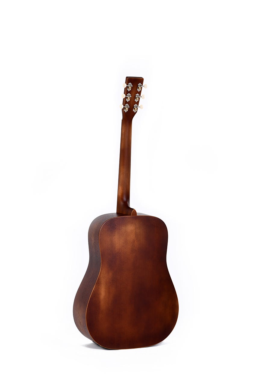 Sigma DM-15E Aged 14-Fret Acoustic Electric Guitar - Mahogany