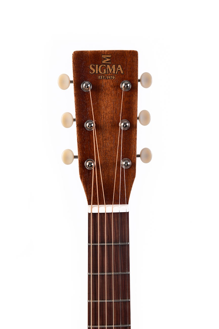 Sigma DM-15E Aged 14-Fret Acoustic Electric Guitar - Mahogany