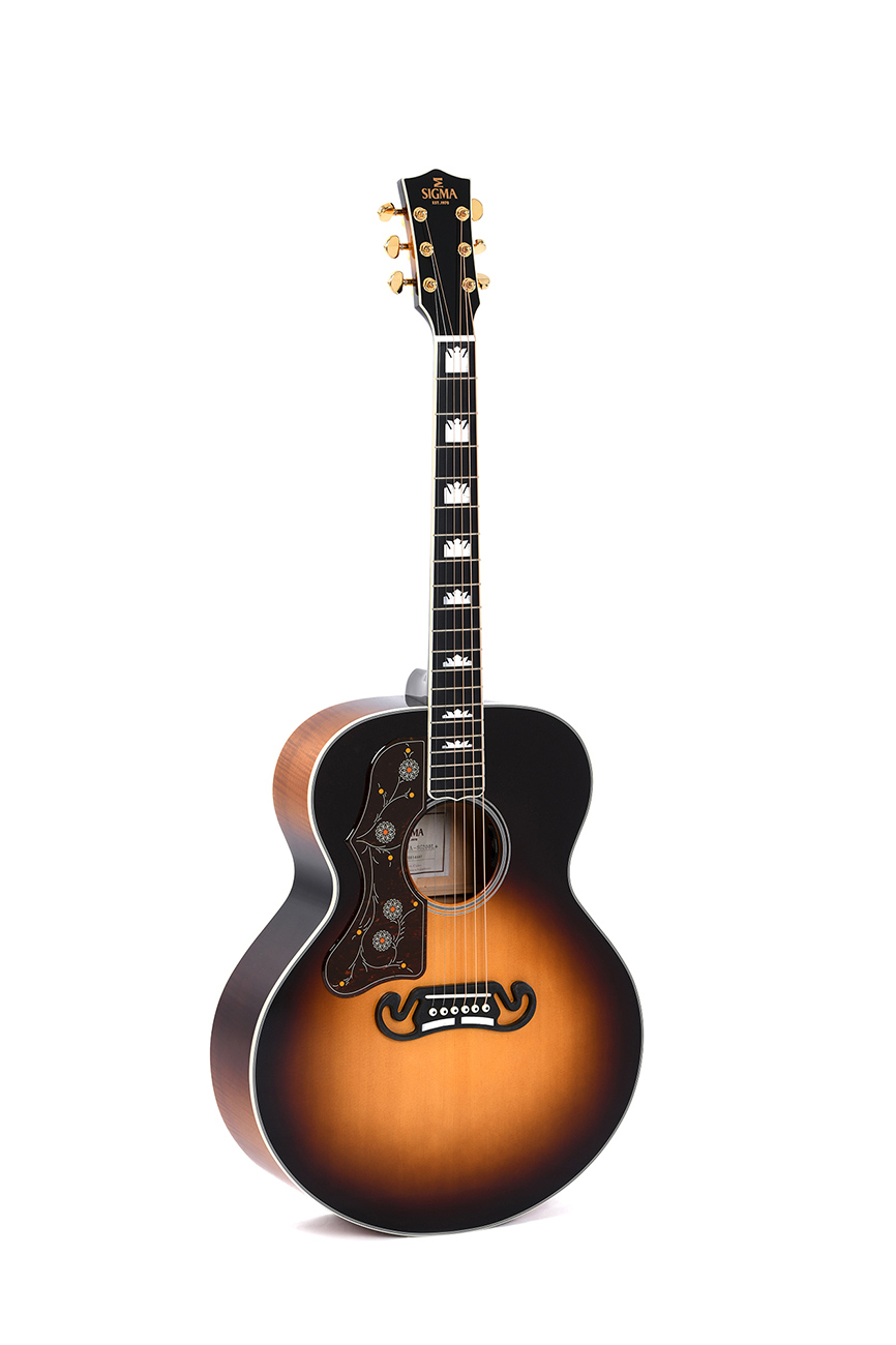 Sigma GJA-SG200 LH Jumbo Acoustic Electric Guitar - Left Handed
