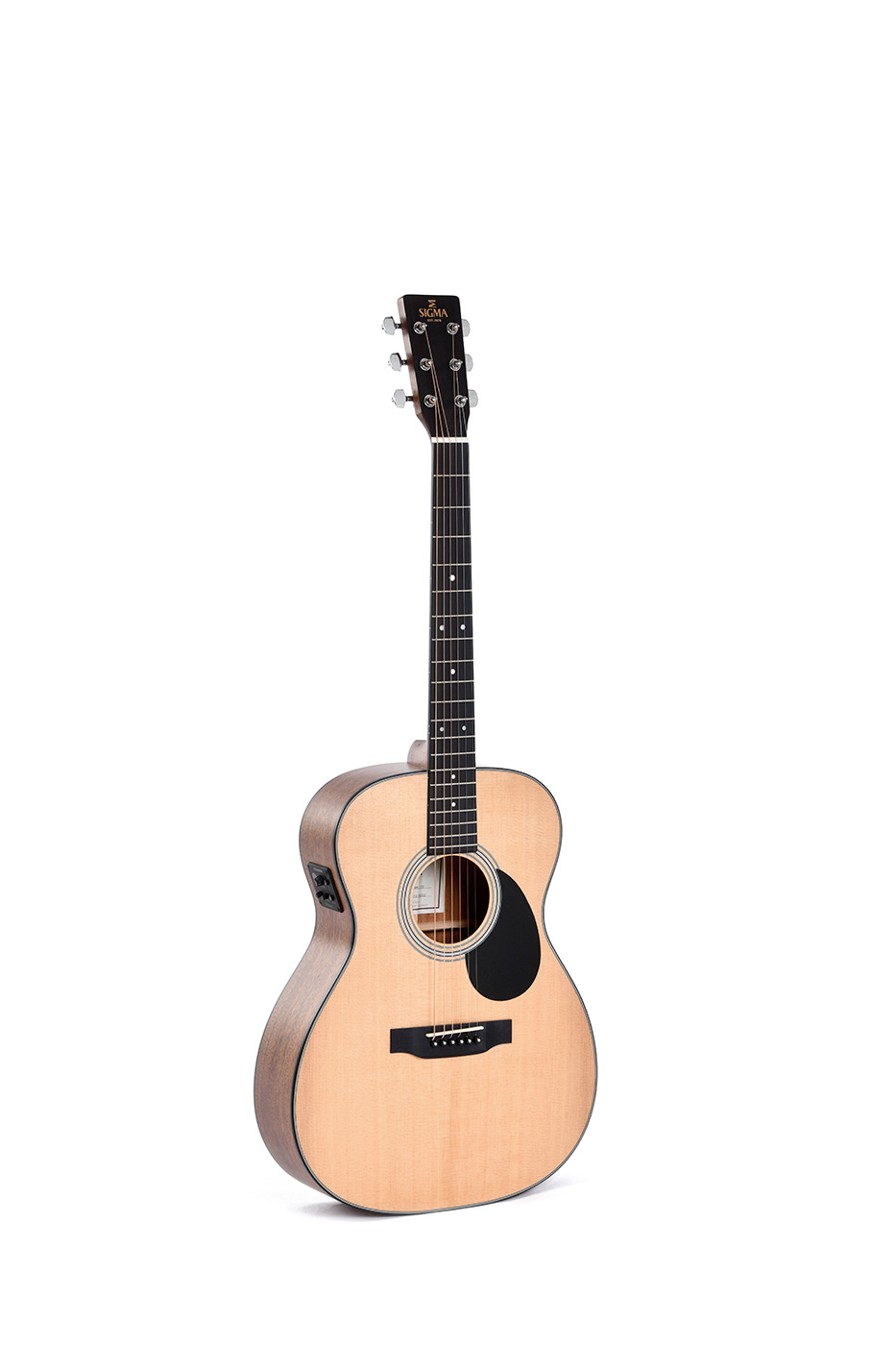 Sigma SOMM-STE Acoustic Electric Guitar - Solid Spruce / Mahogany