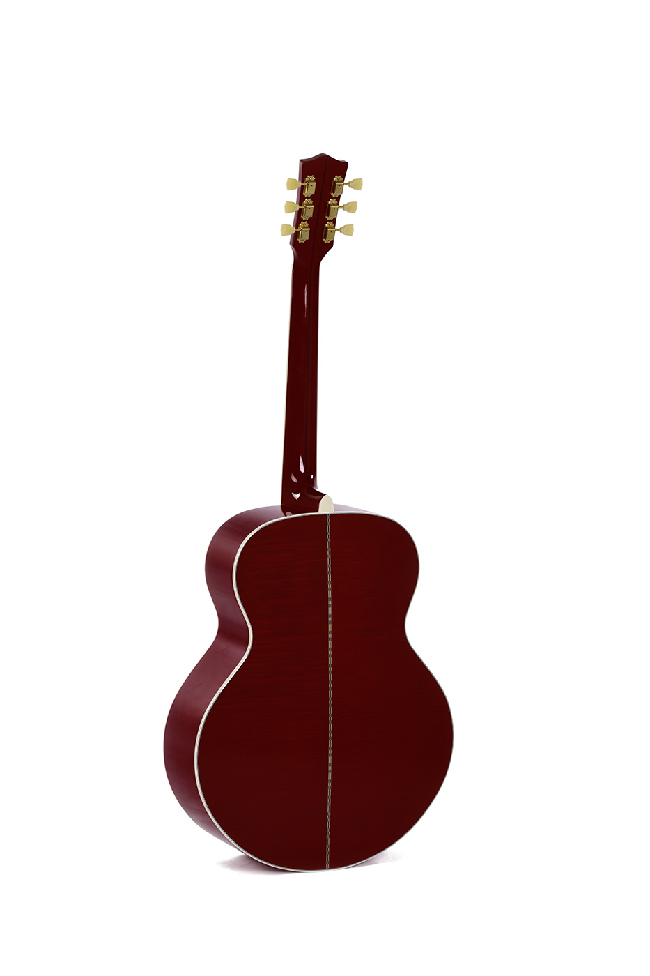 Sigma GJA-SG200 Jumbo Acoustic Electric Guitar - Wine Red