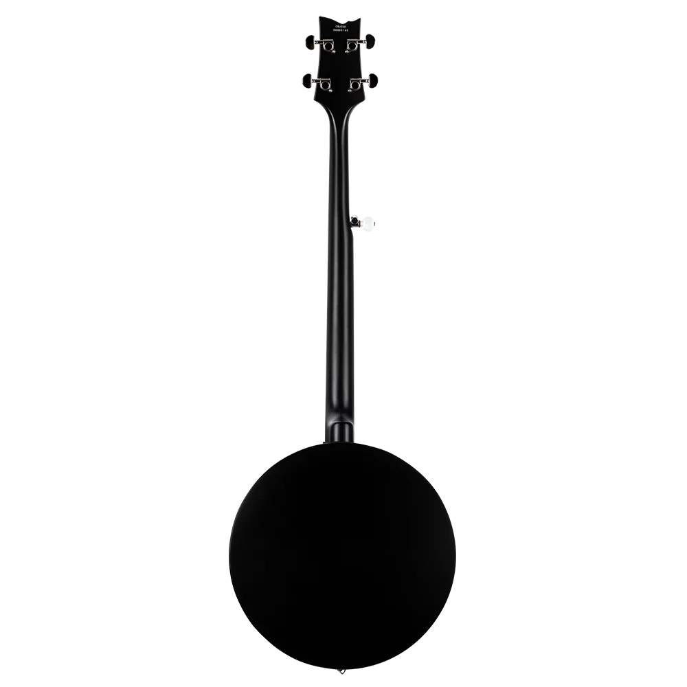 Ortega Raven Series OBJ250 5-String Banjo - Satin Black