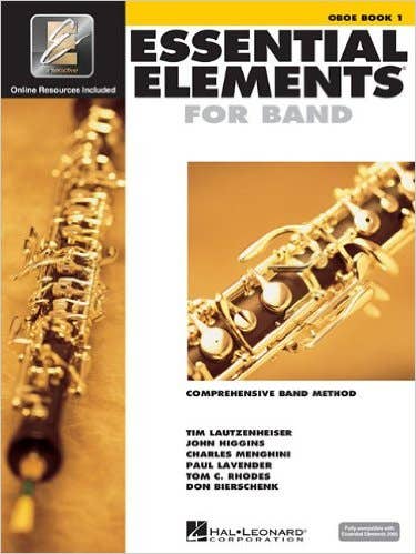 essential elements for band book 1 for oboe (HAL LEONARD)
