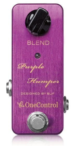 One Control Purple Humper Mid Boost Pedal