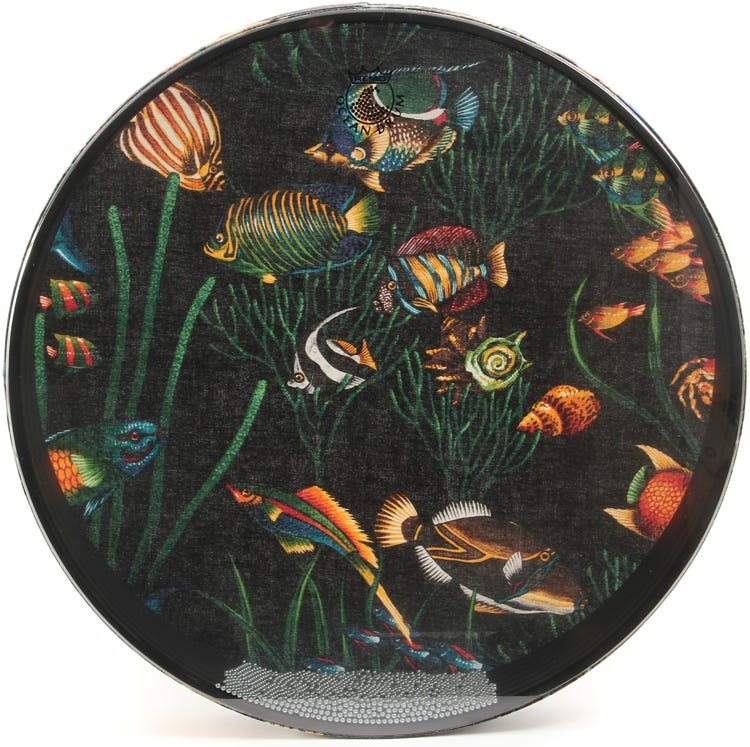 Remo Ocean Drum 16" Fish Graphic
