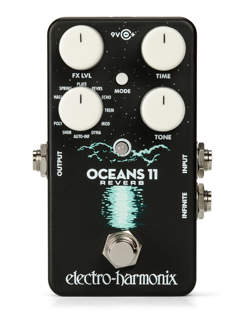 Electro Harmonix Oceans 11 Reverb Pedal