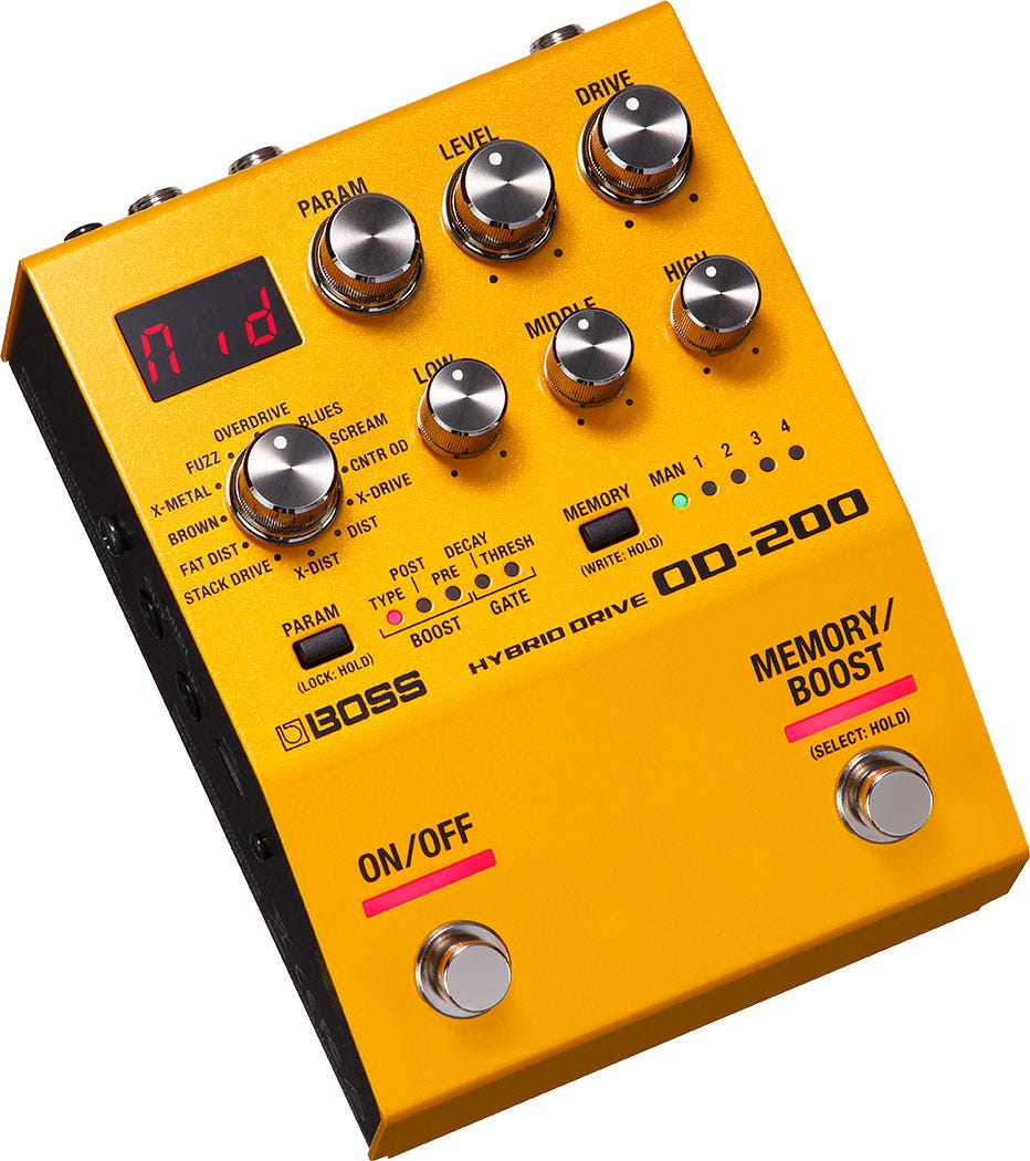 Boss OD200 Hybrid Drive Pedal
