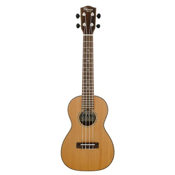 Ohana CK-50WG Cedar Willow Concert Ukulele w/Bag