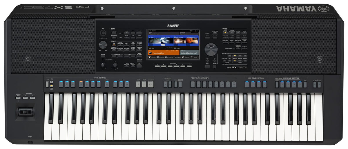 Yamaha PSRSX720+ Digital Workstation / Arranger Keyboard w/Bluetooth Audio Input