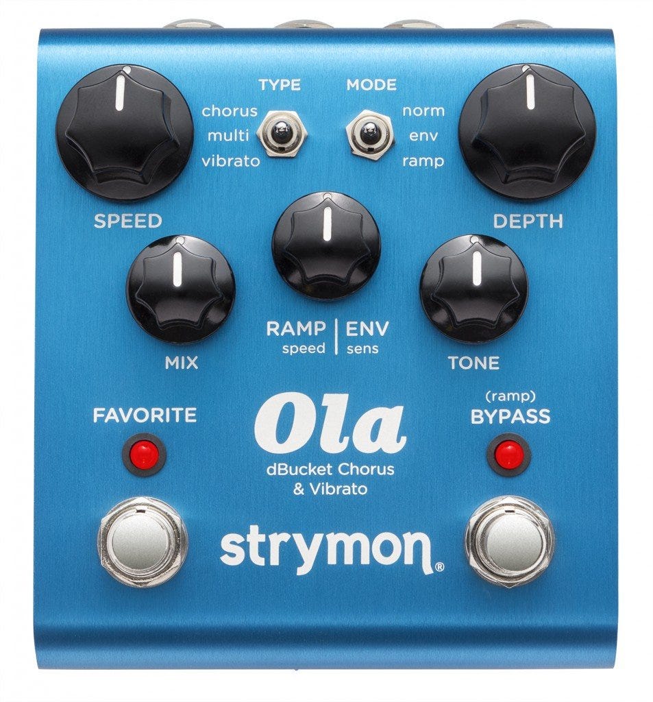 Strymon OLA dBucket Chorus & Vibrato Pedal