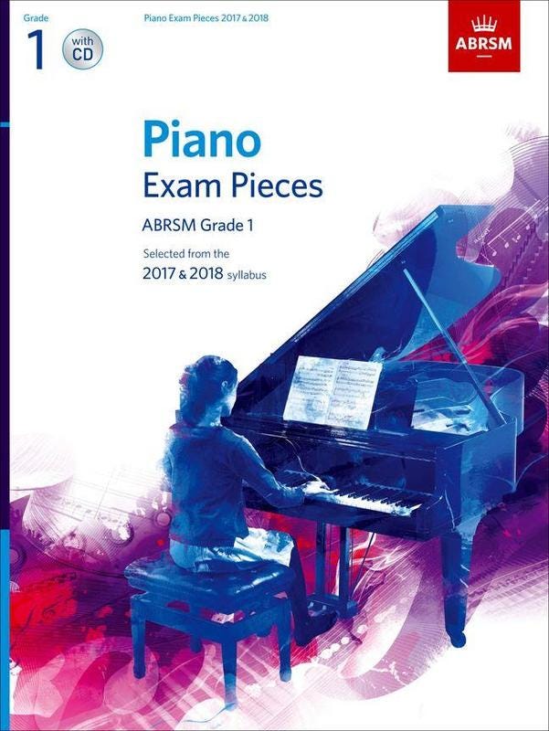 ABRSM PIANO EXAM PIECES GR 1 2019-2020 BOOK/CD / (ABRSM)