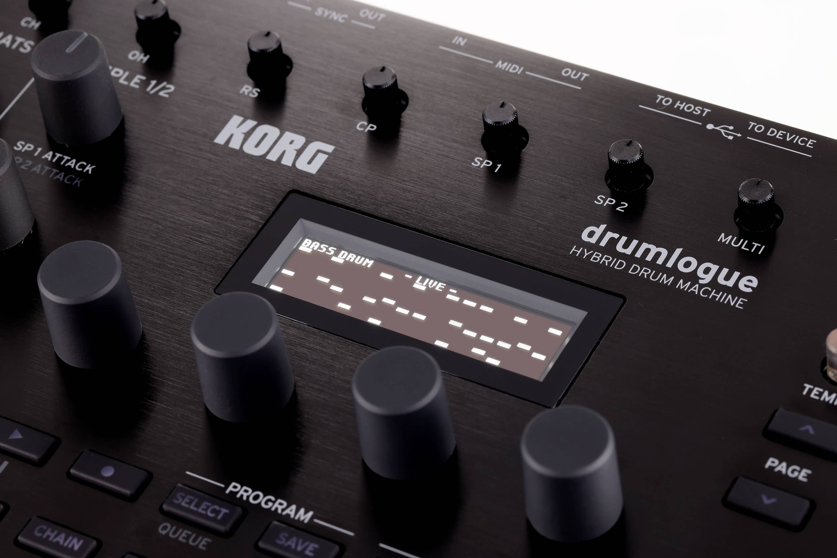 Korg DRUMLOGUE Hybrid Drum Machine / Synth | Better Music