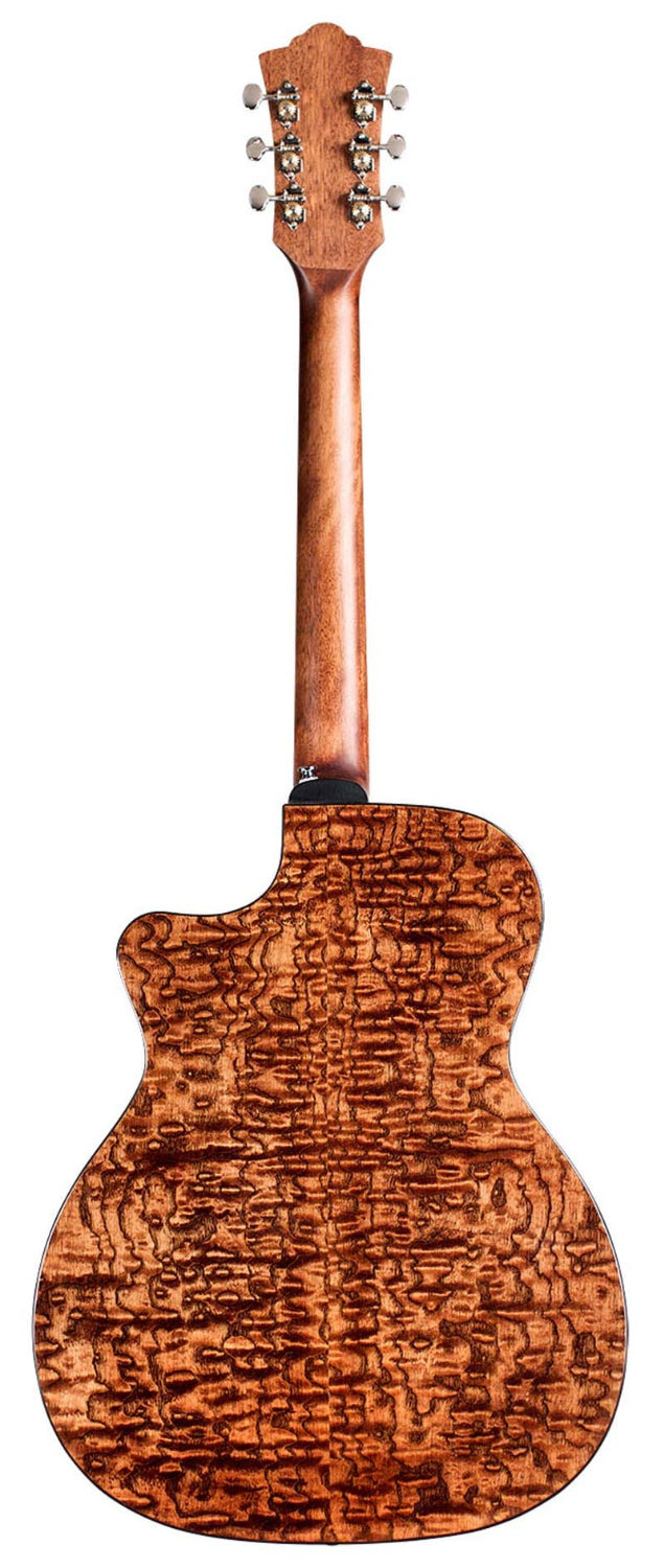 Guild OM-260CE Deluxe Burl Acoustic Guitar - Shaded Edgeburst