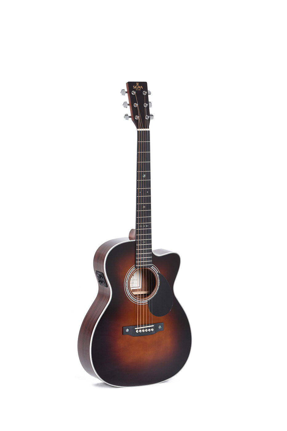 Sigma OMTC-1E-SB Acoustic Electric Guitar - Sunburst