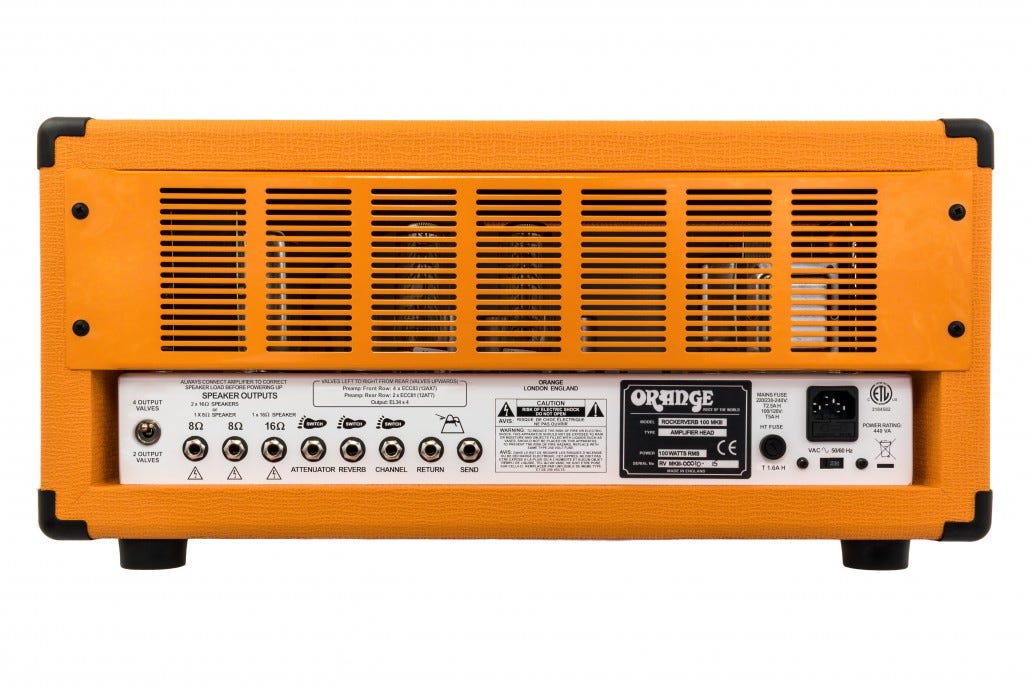 Orange Rockerverb 100 MKIII Guitar Amp Head