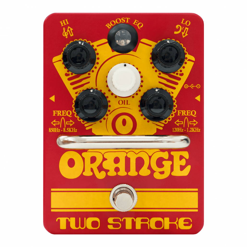 Orange Two Stroke Boost EQ Pedal