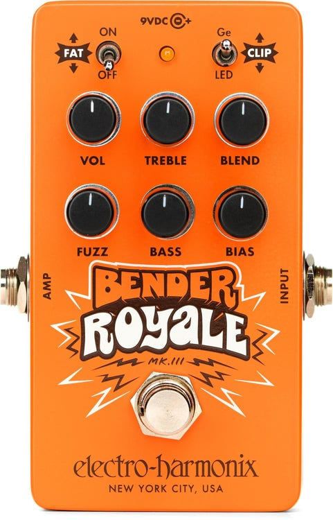 Electro Harmonix Bender Royale Fuzz - Limited Edition Orange