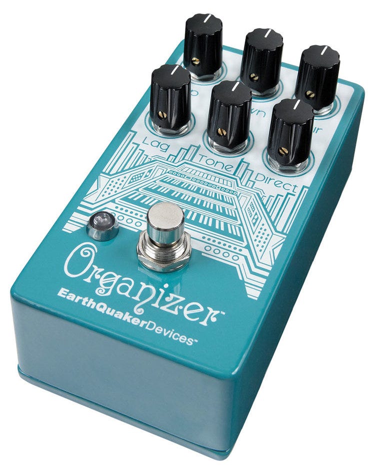 EarthQuaker Devices Organizer v2 Polyphonic Organ Emulator Pedal