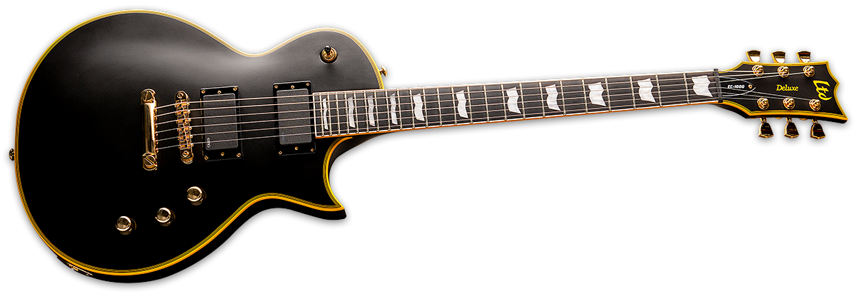 ESP LTD EC-1000 Guitar - Vintage Black