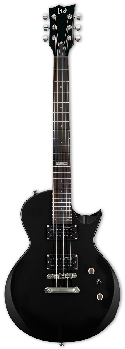 ESP LTD EC-10 Electric Guitar w/Gigbag - Black