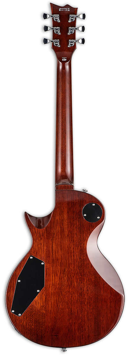 ESP LTD Eclipse EC-256FM Guitar - Dark Brown Sunburst