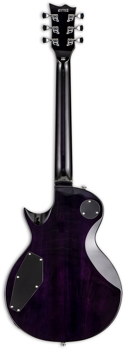 ESP LTD EC-256 Electric Guitar - See-Thru Purple Burst