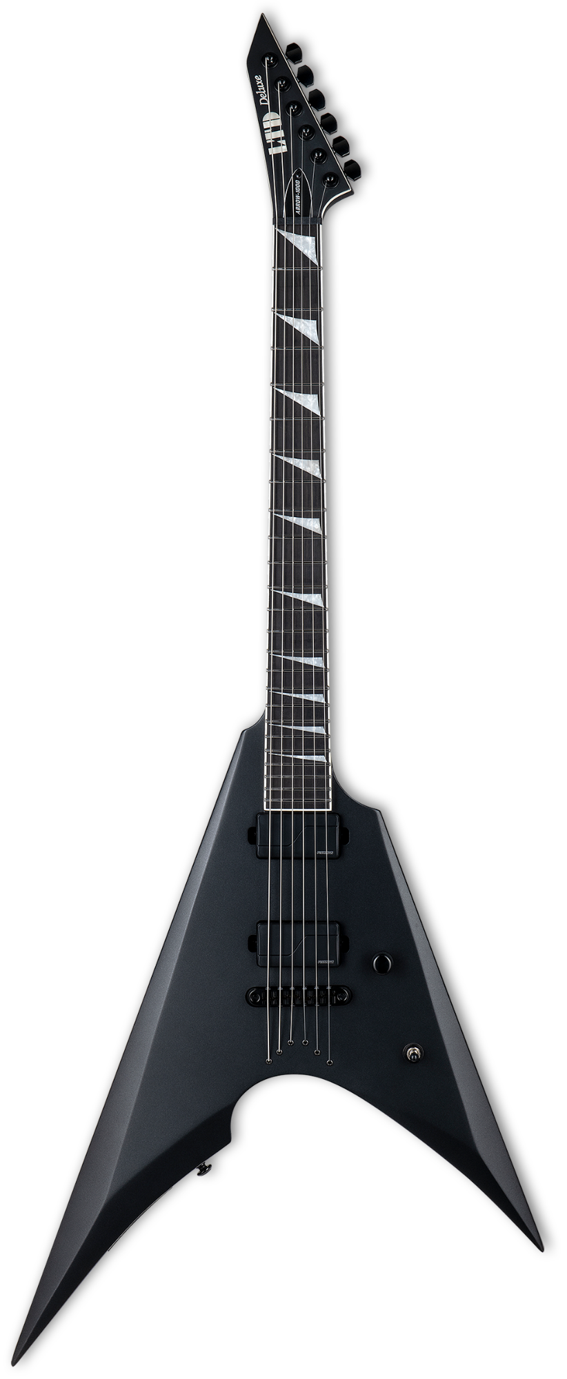 ESP LTD Arrow-1000NT Electric Guitar - Charcoal Metallic Satin
