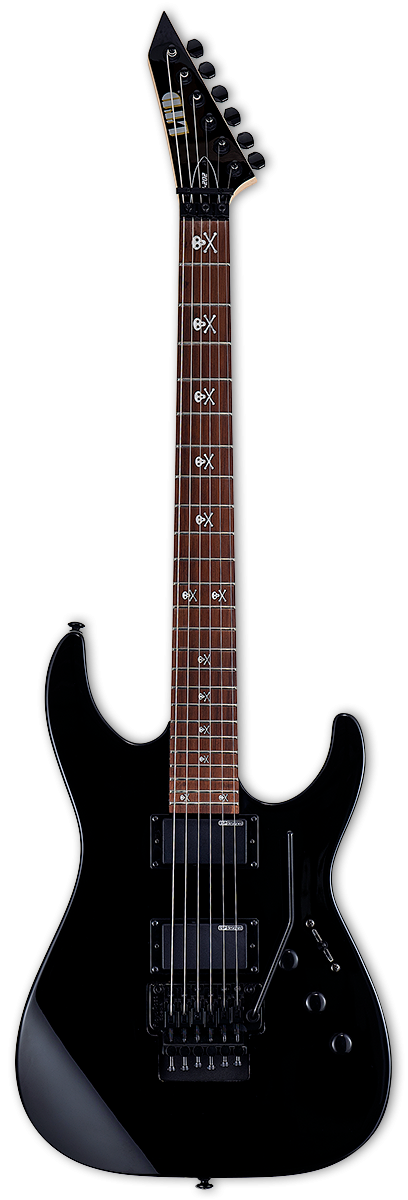 ESP LTD KH-202 Kirk Hammett Electric Guitar - Black