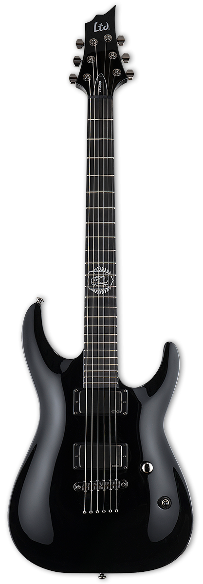 ESP LTD LK-600 Luke Kilpatrick Electric Guitar w/Case - Black