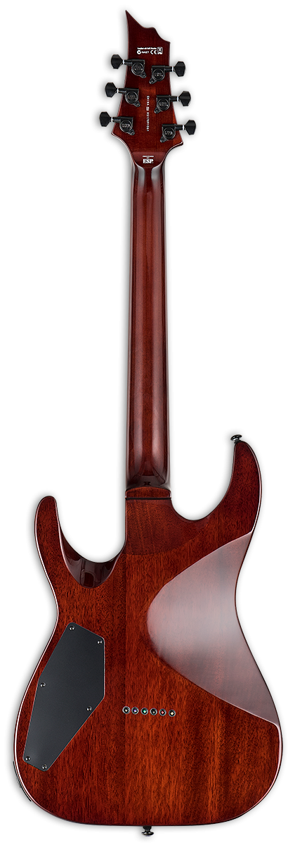 ESP LTD H-200FM Electric Guitar - Dark Brown Sunburst