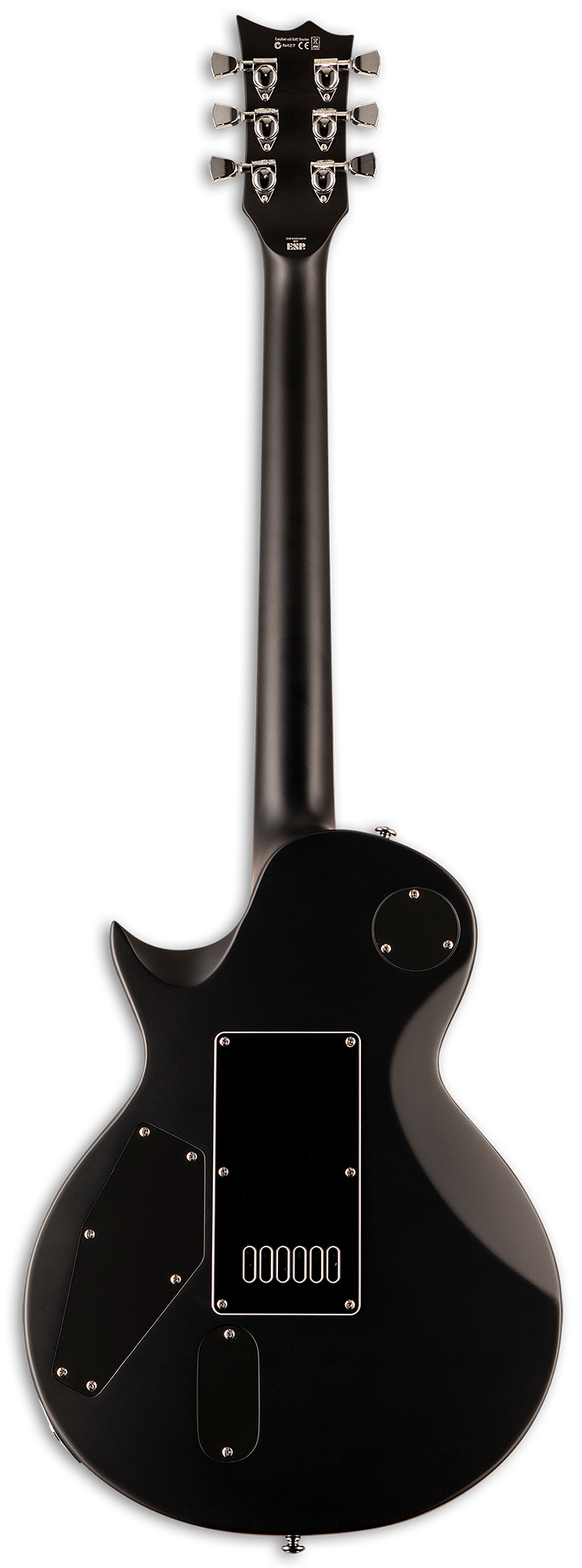ESP LTD EC-1000 Evertune BB Guitar - Black Satin