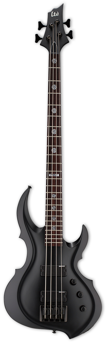 LTD Tom Araya TA-204 FRX Signature Bass - Black