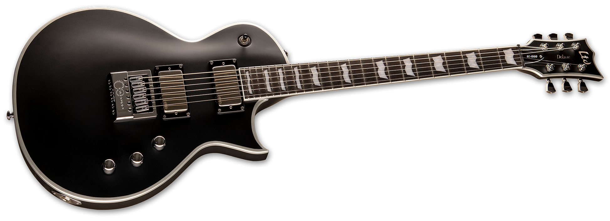 ESP LTD EC-1000 Evertune BB Guitar - Black Satin