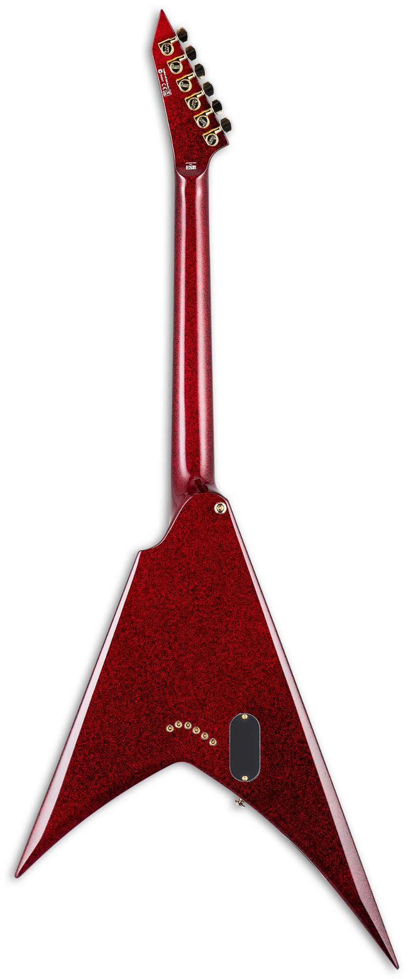 ESP LTD Kirk Hammett Signature KH-V - Red Sparkle