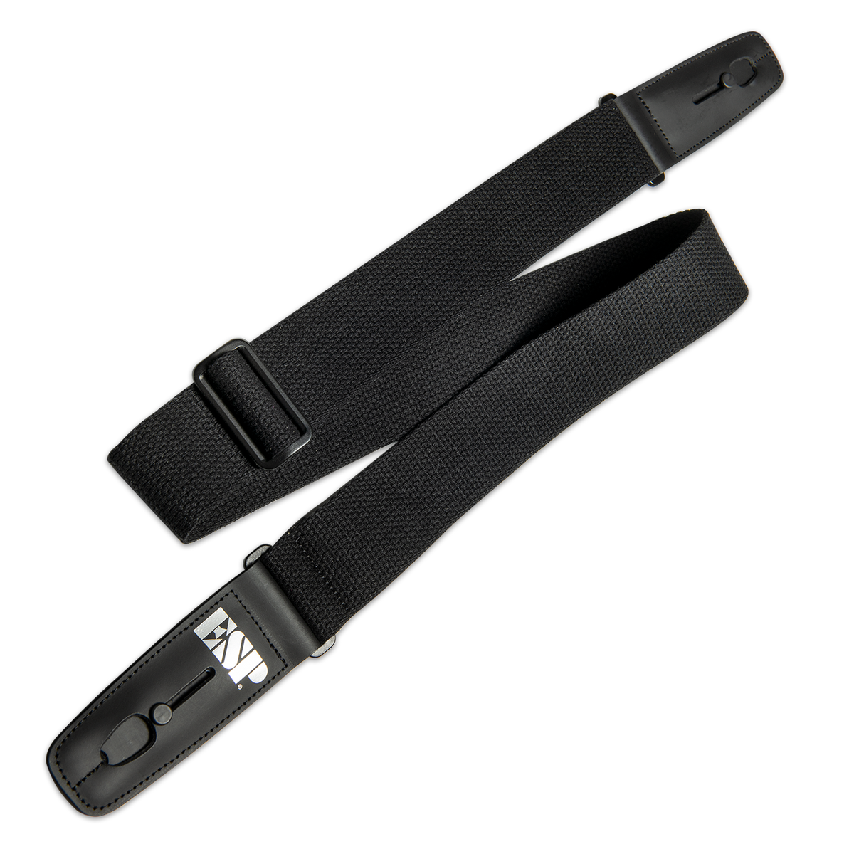 ESP Lock-It 2 inch Woven Cotton Strap - Black