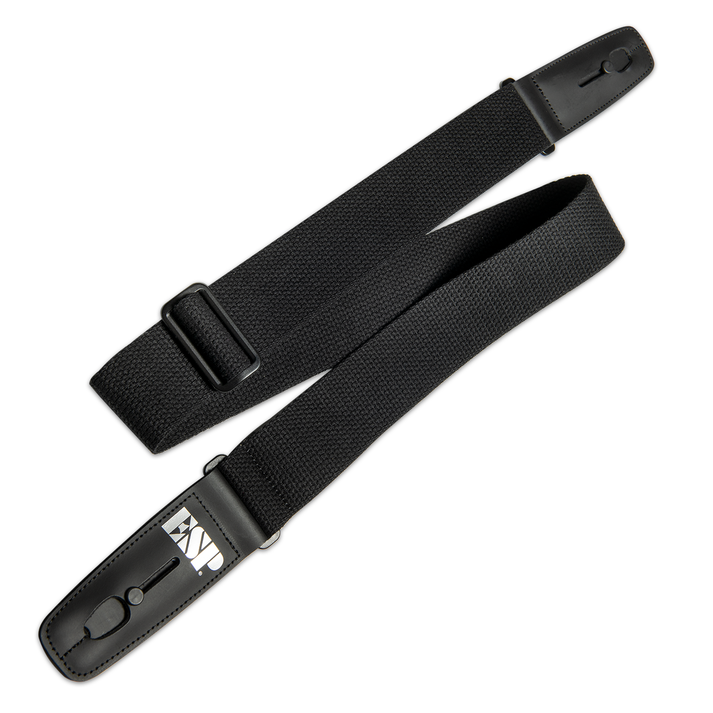 ESP Lock-It 2 inch Woven Cotton Strap - Black