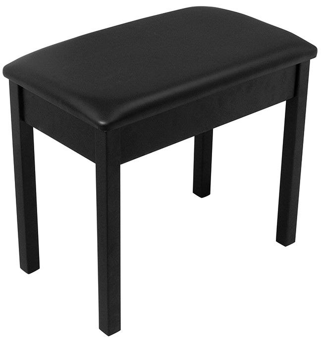 OnStage OSKB8902B Keyboard/Piano Bench w/Storage - Black