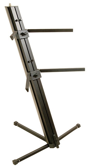 OnStage KS9102 Quantum Core Column Style 2-Tier Keyboard Stand
